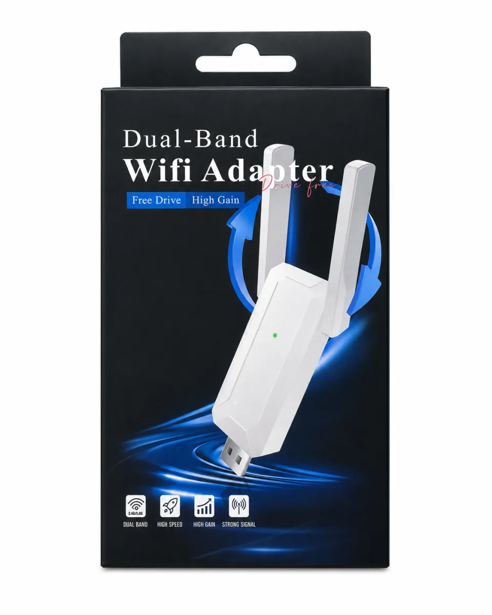 L4/L4 PRO/L4 MAX DUAL BAND AC1300 USB 3.0 WIFI ADAPTAR
