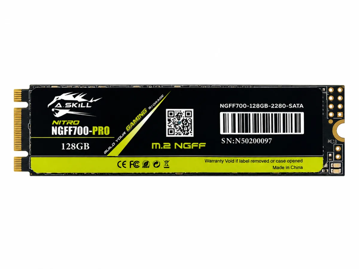 A.SKiLL NGFF700-PRO NITRO 128GB M.2 SOLID STATE DRIVE