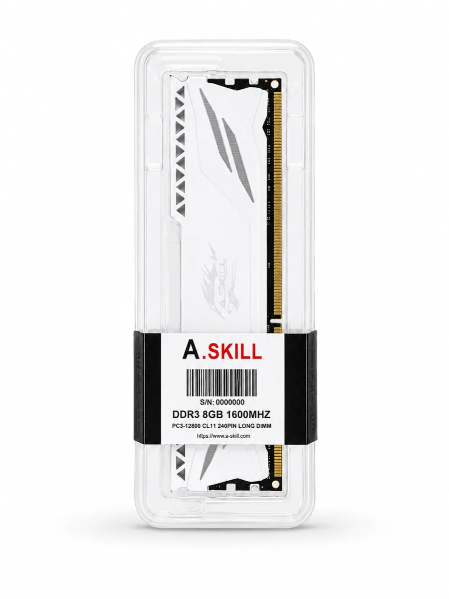 A.SKiLL 8GB DDR3 1600MHz HEATSINK DESKTOP RAM