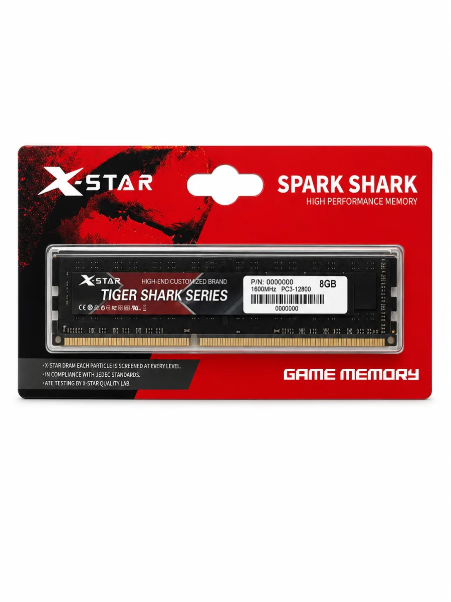 X-STAR 8GB DDR3 1600MHz DESKTOP RAM