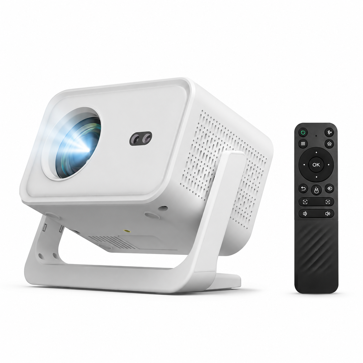 P21 AUTO FOCUS ANDROID 13 350 ANSI 4K RESOLUTION WITH WIFI6 BT5.4 PORTABLE OUTDOOR MULTIMEDIA ANDRIOD PROJECTOR