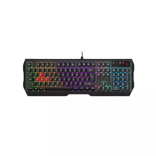 A4TECH BLOODY B135N NEON BACKLIT WIRED BLACK GAMING KEYBOARD