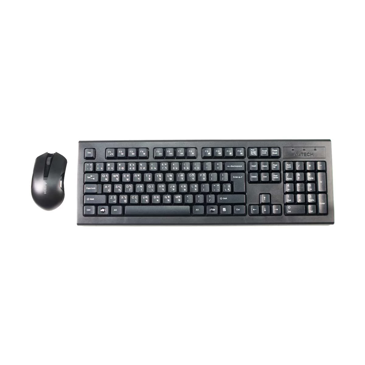 A4TECH 3000N COMFORT MULTIMEDIA 2.4GHz WIRELESS KEYBOARD + MOUSE COMBO