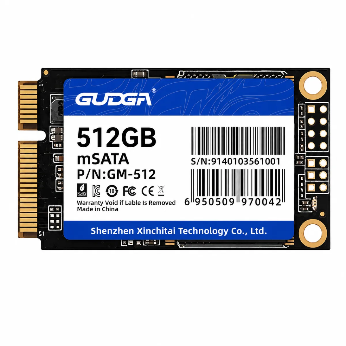 GUDGA GM-512GB mSATA SOLID STATE DRIVE