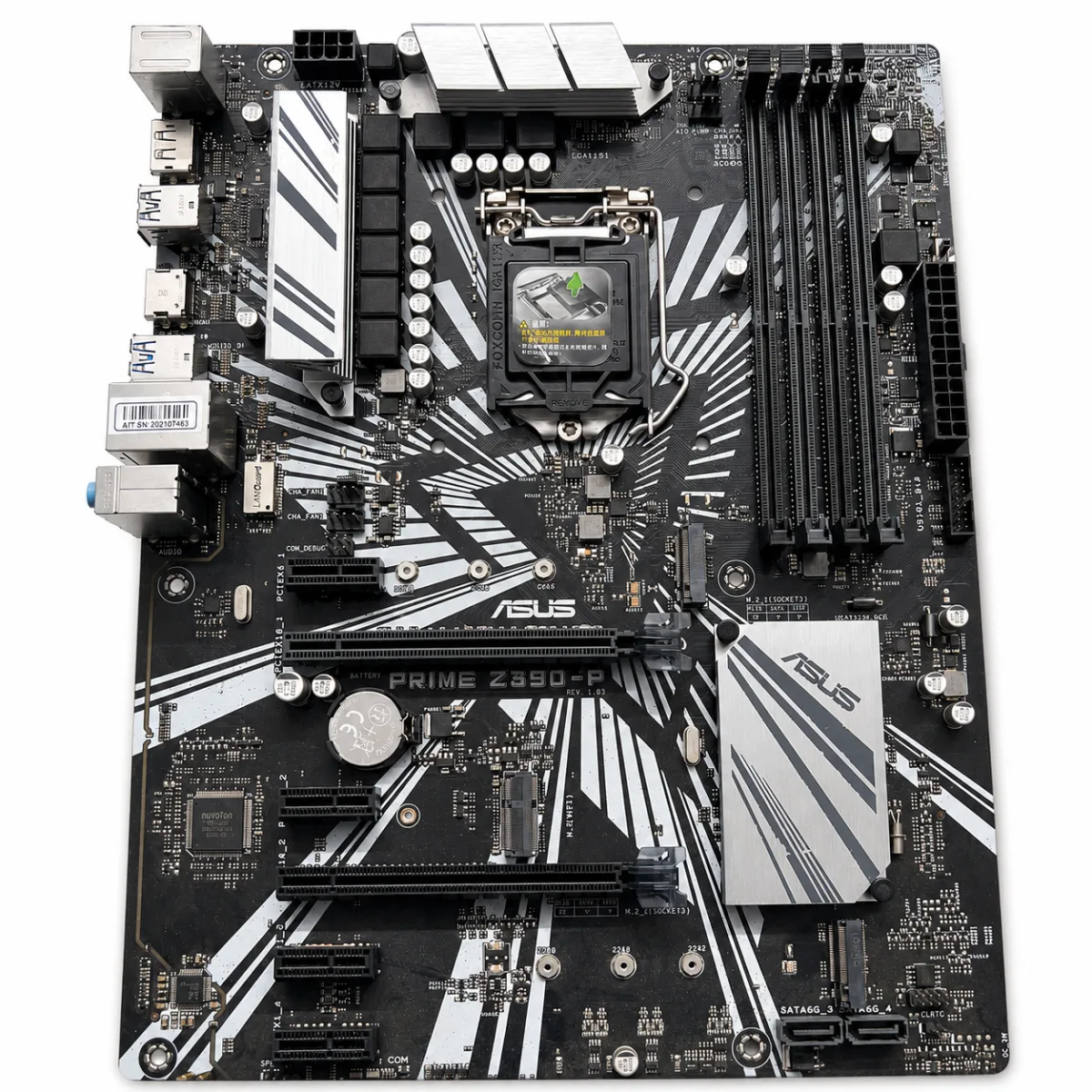 ASUS PRIME Z390-P DDR4 RECONDITION GAMING MOTHERBOARD WITH M.2 SLOT