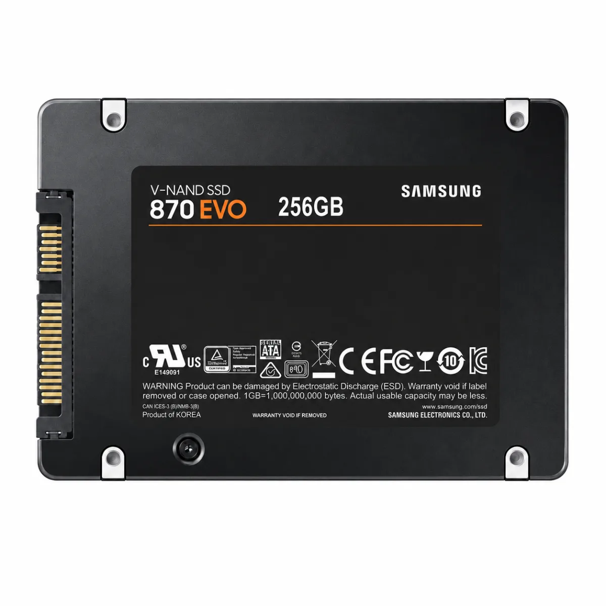 SAMSUNG 870 EVO 256GB SATA III 2.5INCH SOLID STATE DRIVE (COPY)