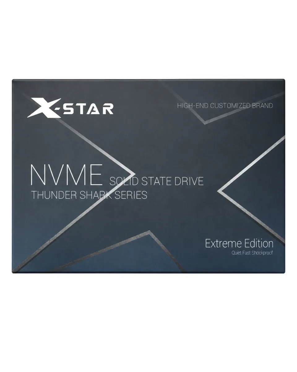 X-STAR THUNDER SHARK SERIES 256GB NVMe M.2 SOLID STATE DRIVE