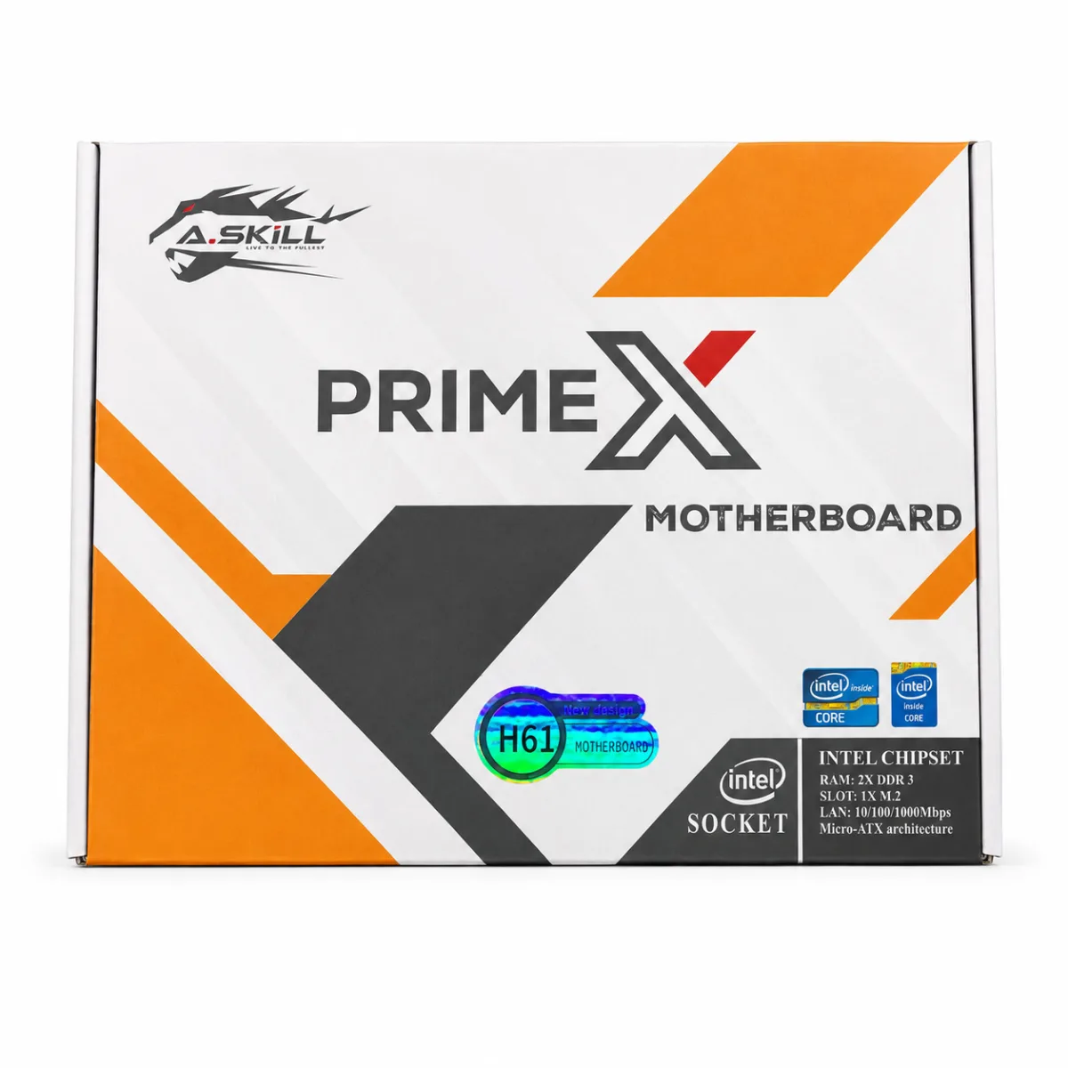 A.SKiLL PRIME X H61M 2ND & 3RD GEN MICRO ATX MOTHERBOARD