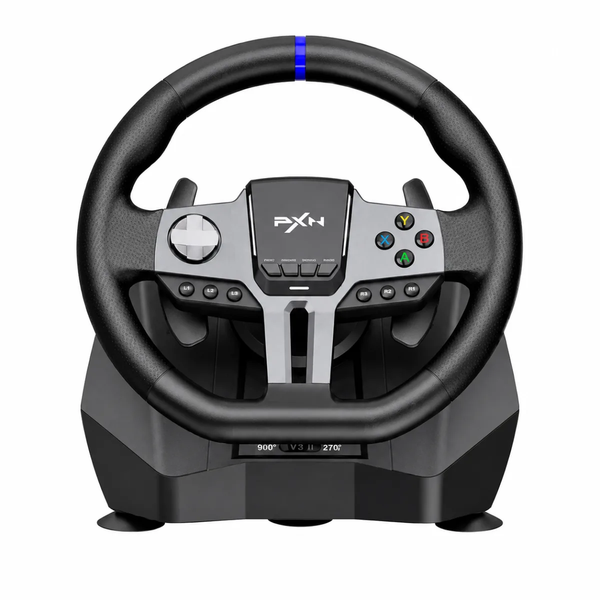 PXN V9 GEN2 ADJUSTABLE ROTATION 270° AND 900° ANGLES GAMING RACING WHEEL WITH SHIFTER & PEDAL