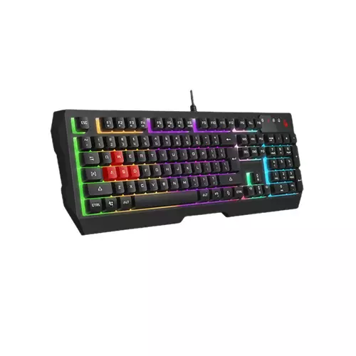 A4TECH BLOODY B135N NEON BACKLIT WIRED BLACK GAMING KEYBOARD
