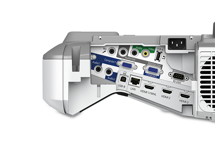 EPSON POWERLITE/BRIGHTLINK 675W/475W ULTRA SHORT THROW CLASSROOM PROJECTOR