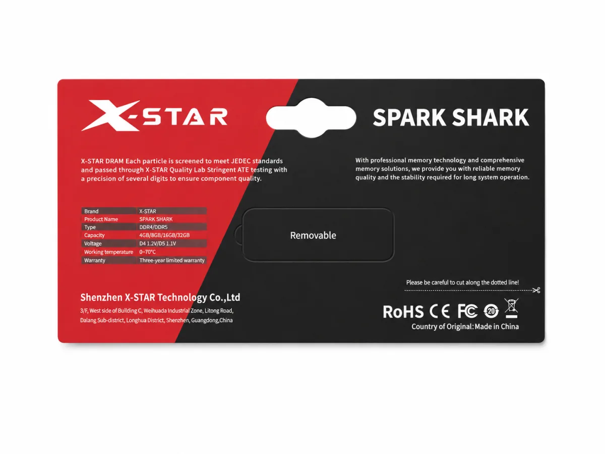 X-STAR 8GB DDR3 1600MHz DESKTOP RAM