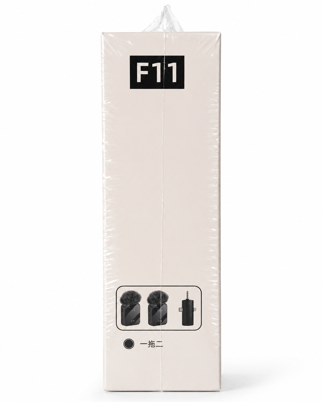 F11-2 WIRELESS COLLAR MICROPHONE FOR IPHONE/ANDROID/TYPE C