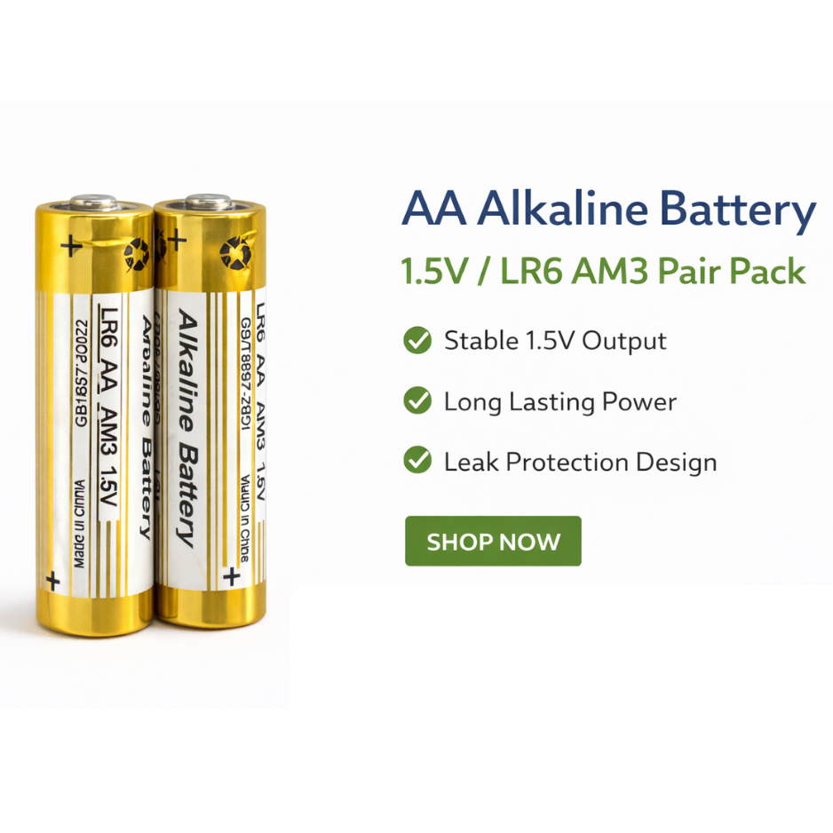 LR6 AAAM3 1.5V ALKALINE BATTERY